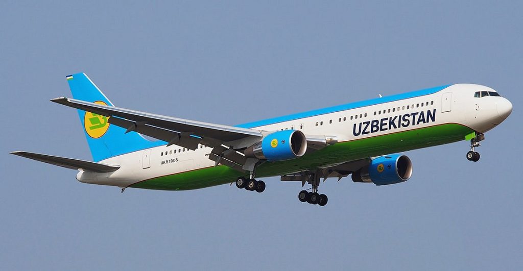 uzbekistan airlines scaled